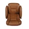 Flash Furniture Poppy Massaging Multi-Position Plush Recliner w/Side Pocket and Ottoman in Brown LeatherSoft BT-7672-MASSAGE-CGN-GG - alternate 2